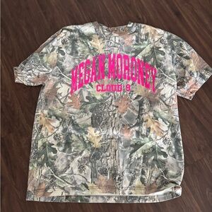 Megan Moroney Cloud 9 Tour Camo Graphic T-Shirt